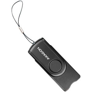 AXAGON Cititor carduri CRE-SMP2A, USB Smart Card & SD/microSD/SIM Card PocketReader