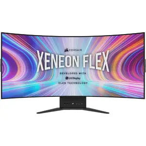 Monitor Corsair XENEON FLEX 45WQHD240, 45-Inch OLED (3440x1440), 240Hz, Flexibil/Bendable