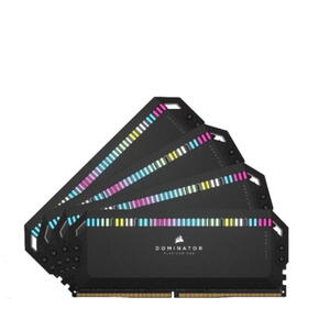 Corsair DOMINATOR PLATINUM RGB DDR5 64GB  (4x16GB) DDR5 6200 (PC5-49600) C32 1.4V Intel  XMP - Negru