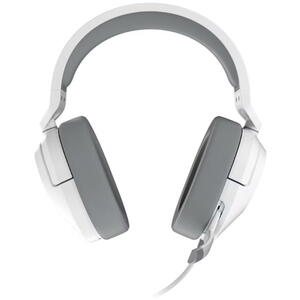 Corsair Casti Gaming, HS55 WIRELESS, Bluetooth, Dolby Audio 7.1, Alb