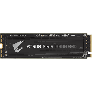 SSD GIGABYTE AORUS Gen5 10000, 2 TB, M.2, PCIe 5.0, radiator inclus, Negru