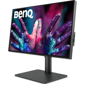 Monitor BenQ PD2506Q Designer, 25",  IPS, QHD, 2560x1440, HDMI, DisplayPort, USB-C 65W, Boxe, Pivot, 5ms, compatibil Mac, Negru