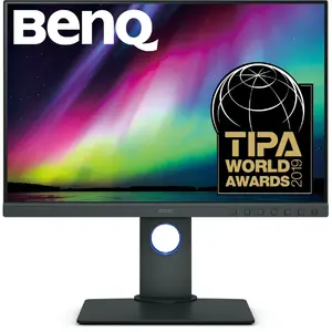 BenQ SW240, 24,1 inch, UXGA, 1920x1200, IPS, 16:10, 5 ms, Negru