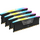Corsair Memorie DDR5, 192GB, KIT 4x48GB, 5200MT/s, C38, 1.25V, XMP, Negru, RGB, VENGEANCE