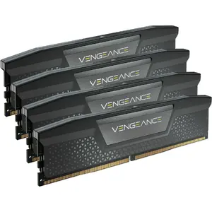 Corsair Vengeance, DDR5, 96GB (4x48GB), DDR5 5200, C38, 1.25V, Intel XMP, Negru