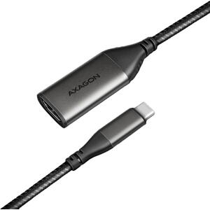 AXAGON cablu adaptor RVC-HI2M, USB-C la HDMI 2.0a, 4K/60Hz, 25 cm