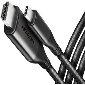 AXAGON cablu adaptor RVC-HI2MC, USB-C la HDMI 2.0a, 4K/60Hz, 180 cm