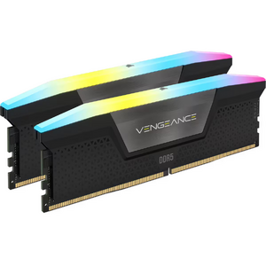 Corsair Vengeance RGB 48GB (2x24GB), DDR5, 5200MHz, CL38, 2x24GB, 1.25V Intel XMP, Negru