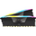 Corsair Vengeance RGB 32GB (2x16GB), DDR5, 6400MHz, CL32, 2x16GB, 1.35V Intel XMP, Negru