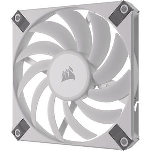 Ventilator Corsair AF120 RGB SLIM, 120mm RGB Fan Dual Pack - White, PWM