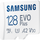 Samsung EVO Plus microSD, 128 GB, U3, V30, A2, UHS-I, microSDXC