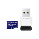 PRO Plus microSD, 256 GB, U3, V30, A2, UHS-I, microSDXC, card-reader inclus