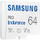 Samsung PRO Endurance microSD, 64 GB, U1, V10, Class 10, UHS-I, microSDXC