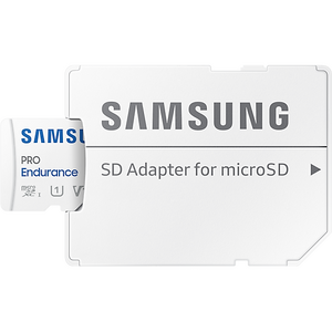 Samsung PRO Endurance microSD, 64 GB, U1, V10, Class 10, UHS-I, microSDXC