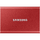 Samsung Portable SSD T7 2TB external USB 3.2 Gen 2 metallic red