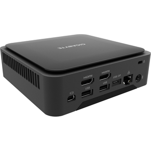 GIGABYTE Brix GB-BEi7-1260, i7-1260P, Wi-Fi, BT, USB 4.0, Slim, Negru, Barebone