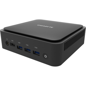 GIGABYTE Brix GB-BEi3-1220, i3-1220P, Wi-Fi, BT, USB 4.0, Slim, Negru, Barebone