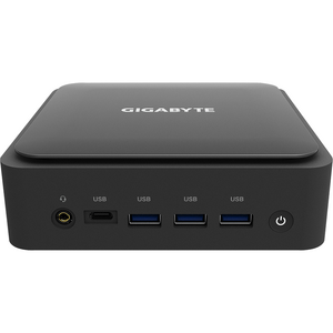GIGABYTE Brix GB-BEi3-1220, i3-1220P, Wi-Fi, BT, USB 4.0, Slim, Negru, Barebone