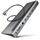 Hub AXAGON Hub USB HMC-4KX3, USB-C hub, 5 Gbps, 3x USB-A, 2x HDMI, 1x DP, Ethernet, audio, SD, audio, PD 100W, compatibil TB3/4, carcasa metal