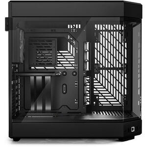 Carcasa HYTE Y60, Premium ATX, 3 elemente sticla securizata, dual-chamber, riser PCIe inclus, Negru