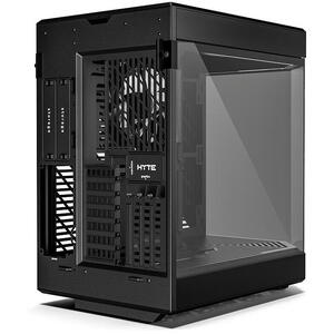 Carcasa HYTE Y60, Premium ATX, 3 elemente sticla securizata, dual-chamber, riser PCIe inclus, Negru