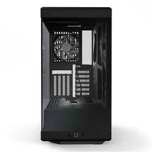 Carcasa HYTE Y40, S-Tier, Sticla Securizata lateral/fata, riser PCIe inclus, Negru