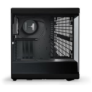 Carcasa HYTE Y40, S-Tier, Sticla Securizata lateral/fata, riser PCIe inclus, Negru