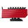 ACC-HYTE-PCIE40-R, PCIe 4.0, lungime 200 mm, Rosu