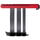 ACC-HYTE-PCIE40-R, PCIe 4.0, lungime 200 mm, Rosu