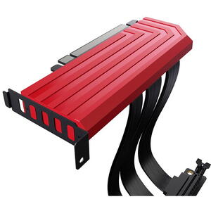 ACC-HYTE-PCIE40-R, PCIe 4.0, lungime 200 mm, Rosu