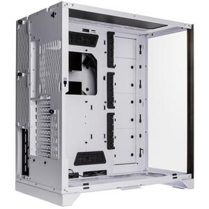 Carcasa Lian Li O11 Dynamic XL ROG Certified, Full Tower, Tempered Glass, White