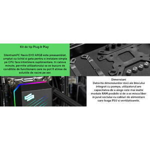 Cooler SILENTIUM PC Navis EVO ARGB 280 Resigilat/Reparat