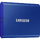 Samsung Portable SSD T7 500GB external USB 3.2 Gen 2 indigo blue