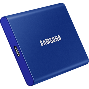 Samsung Portable SSD T7 500GB external USB 3.2 Gen 2 indigo blue