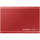 Samsung Portable SSD T7 1TB extern USB 3.2 Gen 2 metallic red