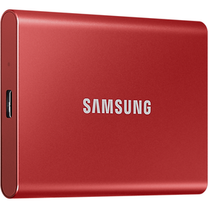 Samsung Portable SSD T7 1TB extern USB 3.2 Gen 2 metallic red