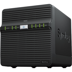 Synology DiskStation DS423, 4 bay 3.5"/2.5", 2 GB RAM, 4-core CPU