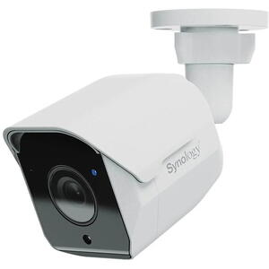 Camera de supraveghere Synology BC500, Ethernet, PoE, AI, 5 MP, 2880x1620, 30 FPS, IP67, microSD, Alb
