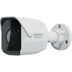 Camera de supraveghere Synology BC500, Ethernet, PoE, AI, 5 MP, 2880x1620, 30 FPS, IP67, microSD, Alb