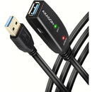 Cablu de date ADR-310, USB 3.0 repeater, 10m, USB-A male - USB-A female