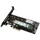 AXAGON Adaptor Intern PCEM2-D, PCI-E 3.0 4x - DUAL M.2 SSD (NVMe + SATA), Voltaj Dual, SSD pana la 110 mm Resigilat/Reparat