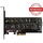 AXAGON Adaptor Intern PCEM2-D, PCI-E 3.0 4x - DUAL M.2 SSD (NVMe + SATA), Voltaj Dual, SSD pana la 110 mm Resigilat/Reparat