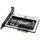 AXAGON Adaptor Intern PCEM2-NC, PCI-E 3.0 4x - M.2 SSD NVMe, Suport SSD pana la 80 mm + Cooler Pasiv Resigilat/Reparat