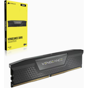 Corsair Memorie DDR5, 1x16GB, 5200MT/s, C40, 1.25V, XMP, Negru, VENGEANCE