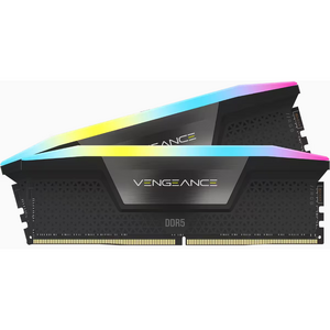 Corsair Vengeance RGB, DDR5, 32GB (2x16GB), DDR5 6000, C30, 1.4V, AMD EXPO, Negru