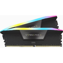 Memorie DDR5, 32GB, KIT 2x16GB, 6000MT/s, C30, 1.4V, XMP&EXPO, Negru, RGB, VENGEANCE
