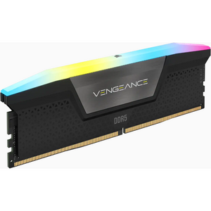 Corsair Memorie DDR5, 96GB, KIT 2x48GB, 5200MT/s, C38, 1.25V, XMP, Negru, RGB, VENGEANCE