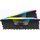 Corsair Memorie DDR5, 96GB, KIT 2x48GB, 5600MT/s, C40, 1.25V, XMP, Negru, RGB, VENGEANCE