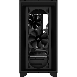 Carcasa Corsair 3000D AIRFLOW, Tempered Glass, fara sursa, Negru