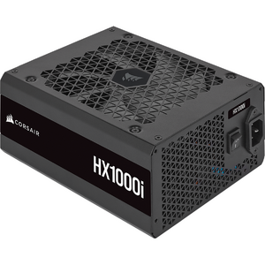 Sursa Corsair HX1000i, 1000 W, 80 Plus Platinum, iCUE, modulara, ATX 3.1, PCIe 5.1, ATX12VHPWR, Negru